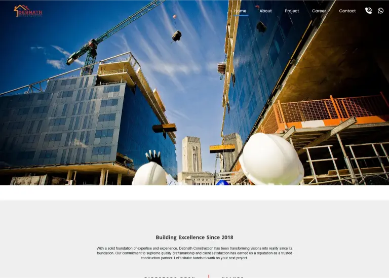 Construction Website